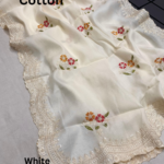 Tussar Cotton Embroidery