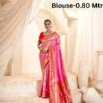Luxurious Paithani Silk Saree - Exquisite Design Pink
