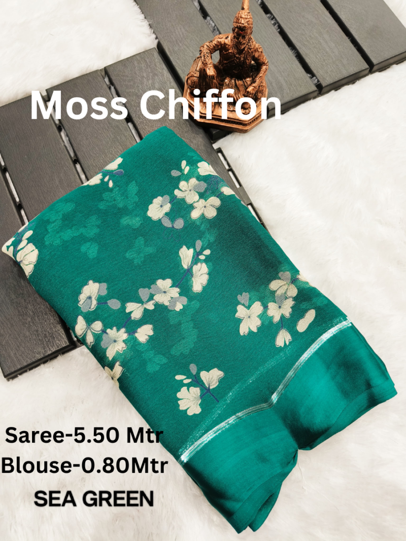 Add a touch of elegance and springtime flair to any outfit with our Soft Moss Chiffon Floral Scarves. These scarves feature beautiful floral prints in a variety of colors, making them the perfect way to add a pop of personality to your look. The soft, lightweight chiffon fabric is comfortable to wear and drapes beautifully.